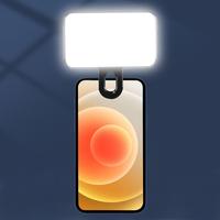 LED Portable Clip-On Selfie Light - USB, Suitable for Mobile Phones and Computers, Clip-On Mobile Phone Camera Fill Light, Br...