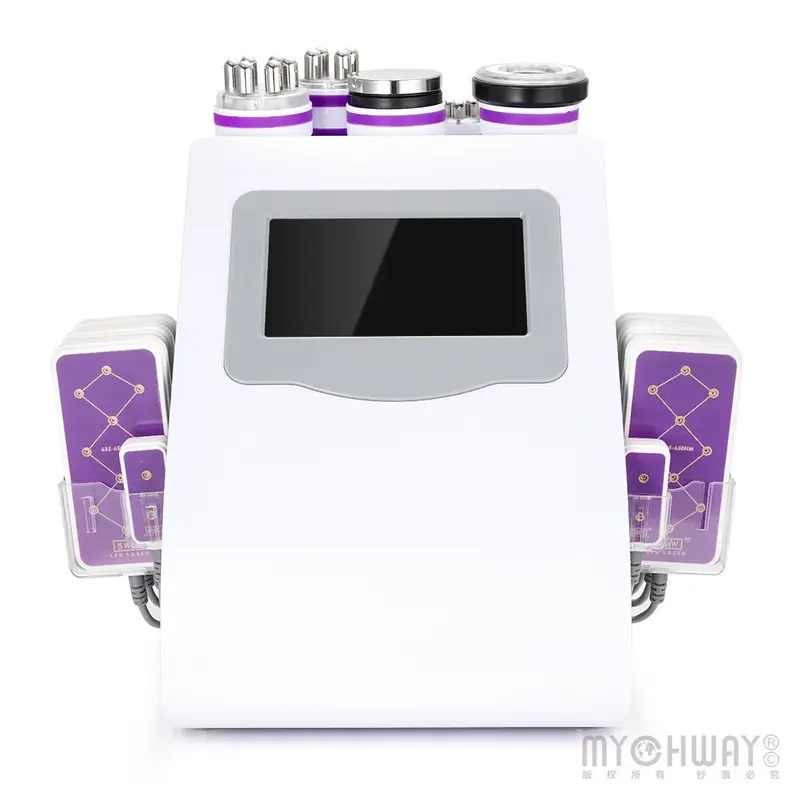 6 In 1 Cavitation 40K Vacuum Body Sculpting RF Skin Tightening Beauty Machine