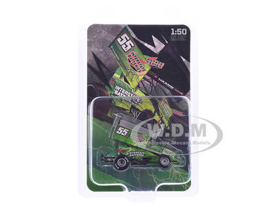 Winged Sprint Car 55 McKenna Haase \