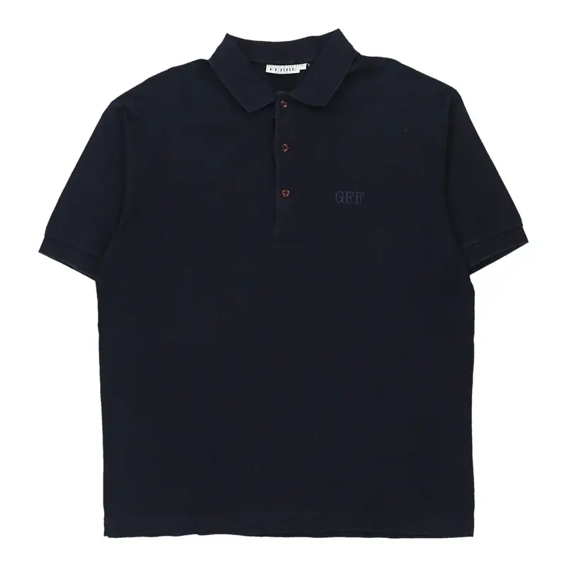 Gianfranco Ferre Polo Shirt - 2XL Navy Cotton