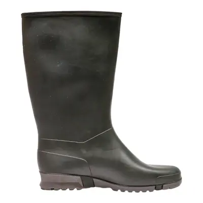 DUNLOP Wellie Boots Green Synthetic Womens UK 4