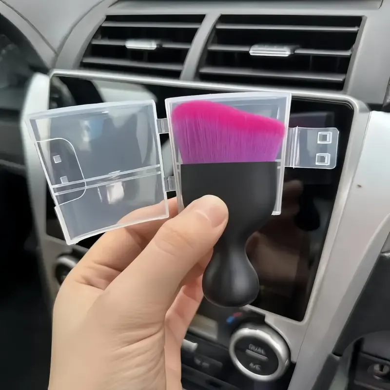 Car Interior Detail Brush, Car Air Conditioning Vent Dust Brush, Car Cleaning & Care Brush, Car Wash Accessories