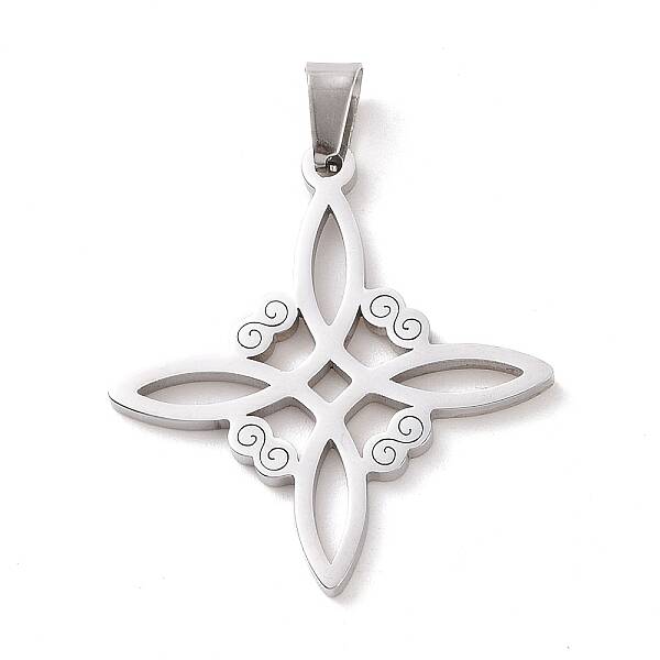Non-Tarnish 304 Stainless Steel Hollow Pendants