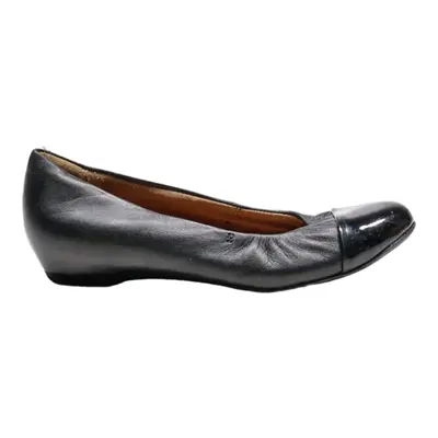 CLARKS Ballet Shoes Black Synthetic Womens UK 4