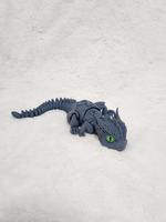 Heart Skin Dragon 3D Printed Statue - Unique Decorative Piece for Adults, Ideal for Home or Office Decor