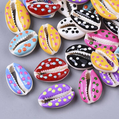 Natural Cowrie Shell Beads