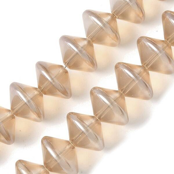 Electroplate Glass Beads Strands