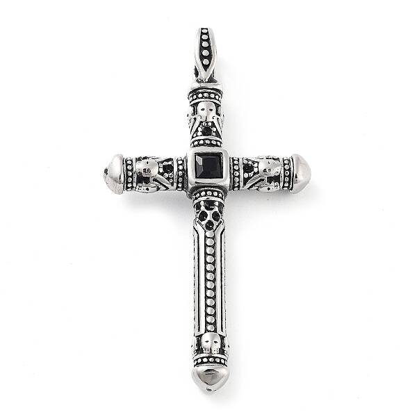 Tibetan Style 304 Stainless Steel Pendants