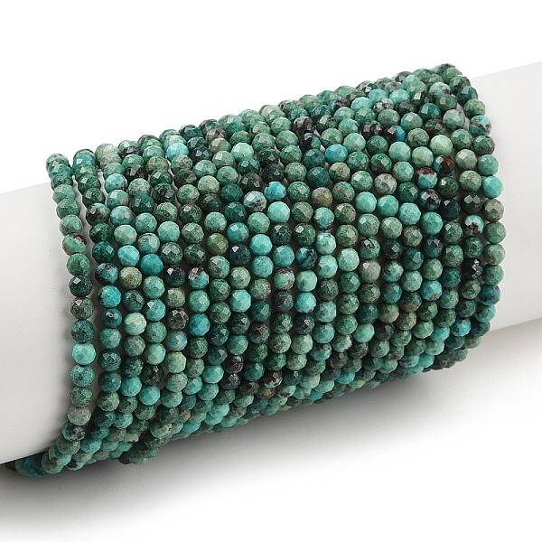 Natural Chrysocolla Beads Strands
