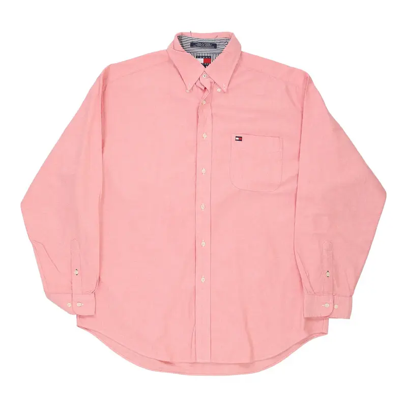 Tommy Hilfiger Shirt - XL Pink Cotton