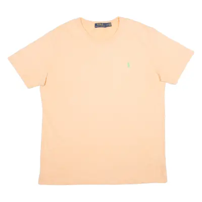 POLO RALPH LAUREN Mens T-Shirt Orange 2XL