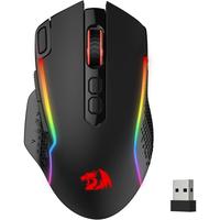 Redragon M810 Pro Wireless Gaming Mouse, 10000 DPI Wired/Wireless Gamer Mouse w/Rapid Fire Key, 8 Macro Buttons, 45-Hour Reli...