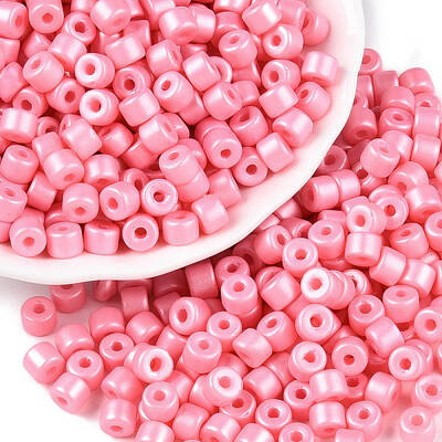 Baking Paint Pearlized Glass Seed Beads