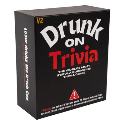 Drunk on Trivia - The World’s Most Popular Drinking Trivia Game - 500 Trivia questions to Compete with your Friends in a Tr...