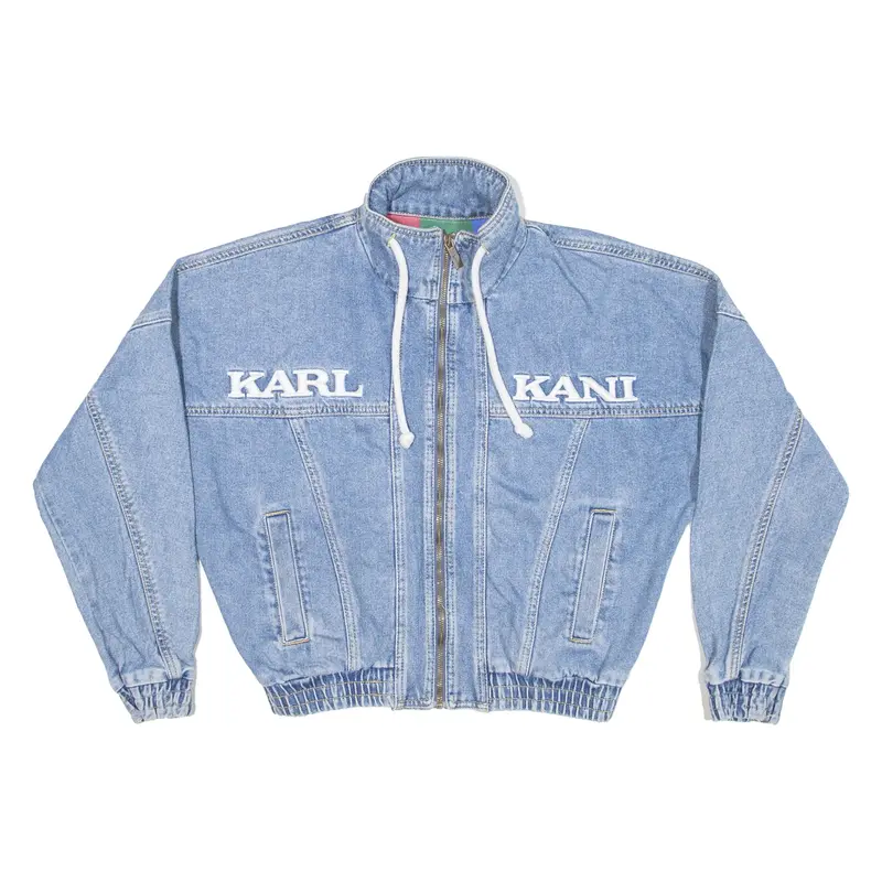 KARL KANI Womens Denim Jacket Blue S