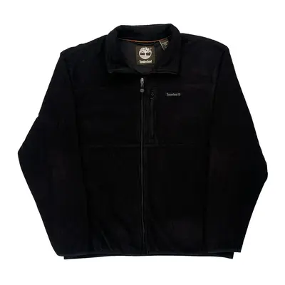 Timberland Fleece Jacket - Large Black Polyester