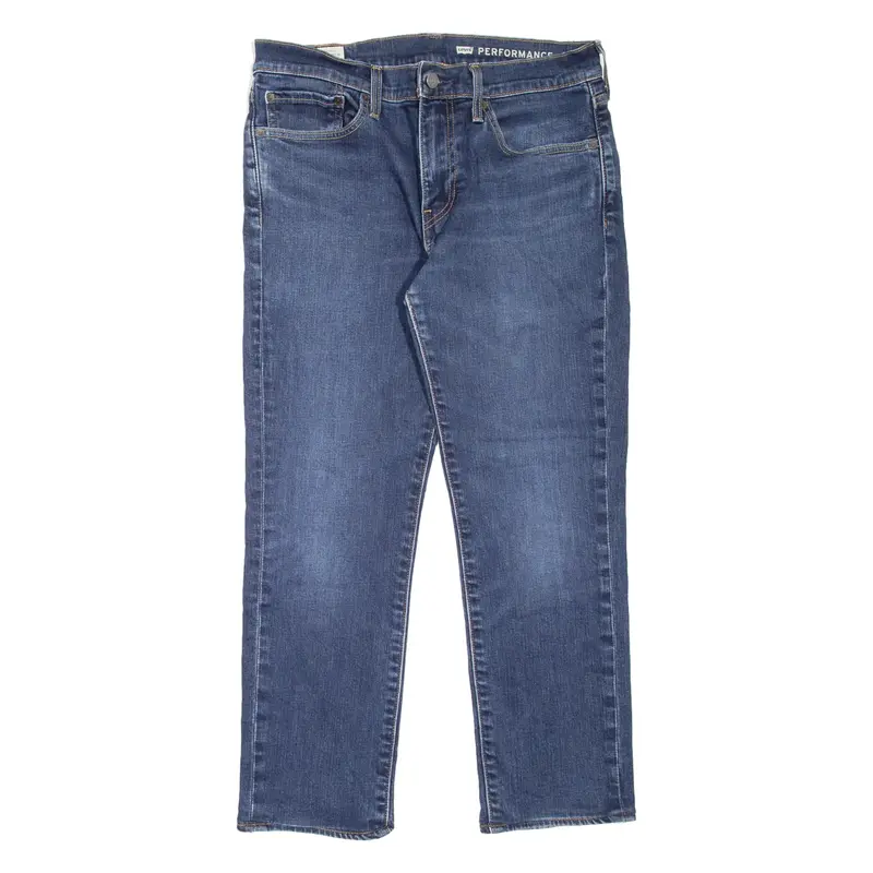 LEVI'S 511 BIG E Jeans Mens Blue Slim Straight Stone Wash W32 L26