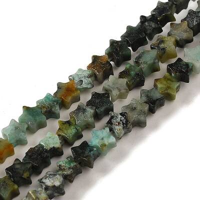 Natural African Turquoise(Jasper) Beads Strands