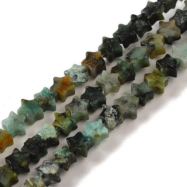 Natural African Turquoise(Jasper) Beads Strands