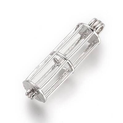 Alloy Diffuser Locket Pendants