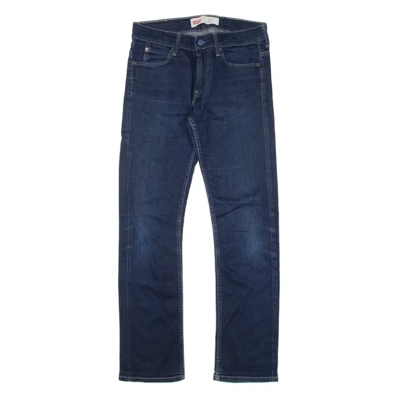 LEVI'S 511 Jeans Boys Blue Slim Straight W28 L28