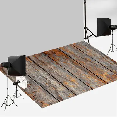 Shabby Style Paint Rough Wood Texture Floor Backdrop