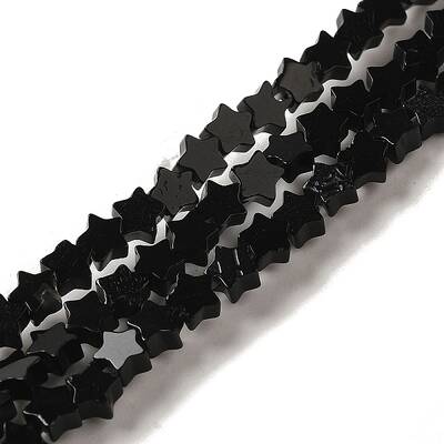 Natural Black Onyx(Dyed & Heated) Beads Strands