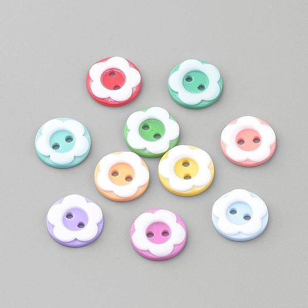 2-Hole Acrylic Buttons