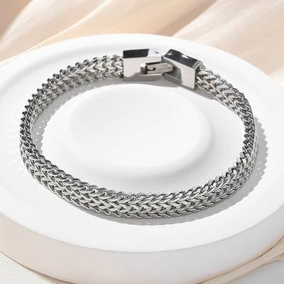 Brass Wheat Chain Bracelets for Women Men