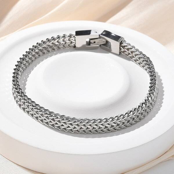 Brass Wheat Chain Bracelets for Women Men