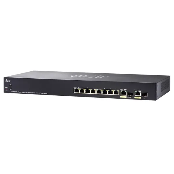 SG355-10P-K9-EU Cisco SM 350 SG355-10P 8x PoE+ 2x Combo SFP Switch