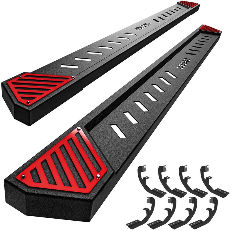 OEDRO Running Boards for 2019-2025 Chevy Silverado/ GMC Sierra 1500 Crew Cab & 2020-2025  Chevy Silverado /GMC Sierra 2500HD ...