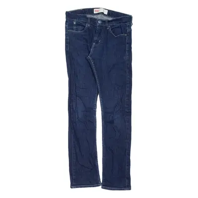 LEVI'S 511 Jeans Girls Blue Slim Straight W28 L28