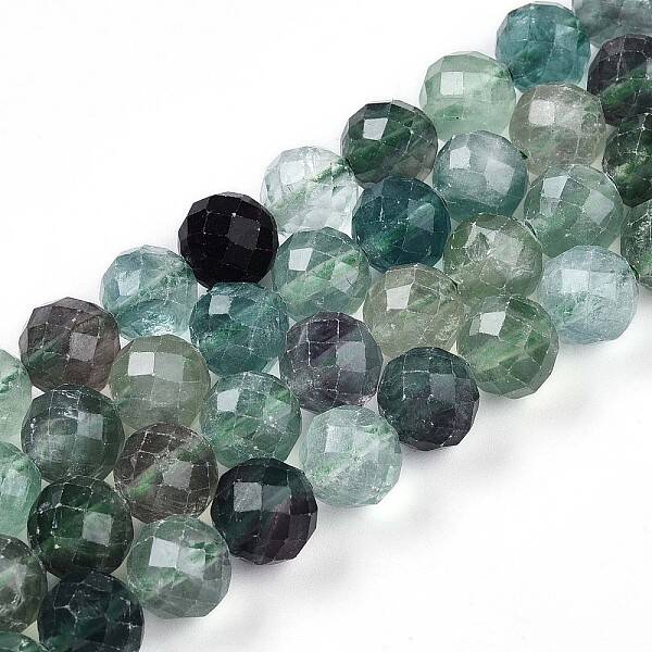 Natural Fluorite Beads Strands