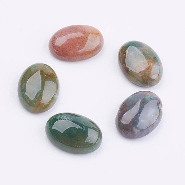 Natural Indian Agate Cabochons