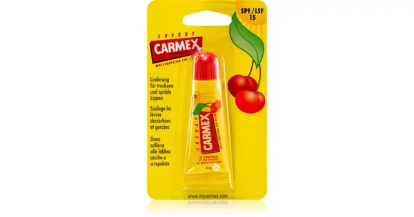 Carmex Cherry Lip Balm Tube SPF 15 10g