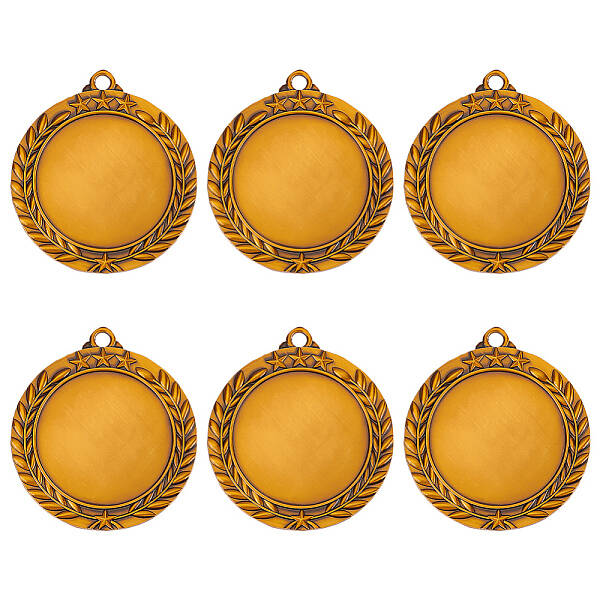 6Pcs Alloy Big Pendants Cabochon Setting