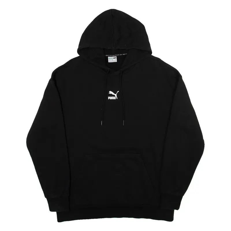 PUMA Mens Black Hoodie M