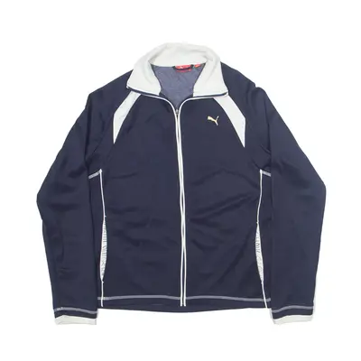 PUMA Track Jacket Blue Womens XL