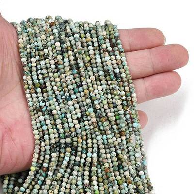 Natural HuBei Turquoise Beads Strands