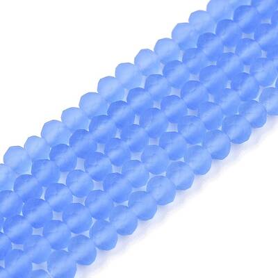Transparent Glass Beads Strands