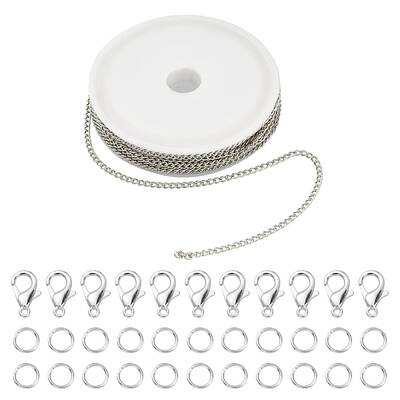 DIY Chains Bracelet Necklace Making Kit