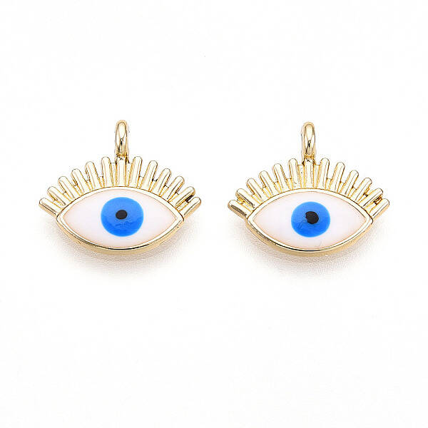 Alloy Enamel Pendants