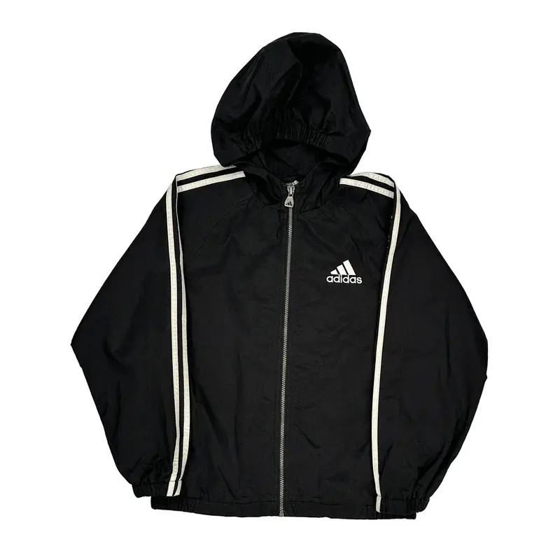 Adidas Jacket - Medium Black Polyester
