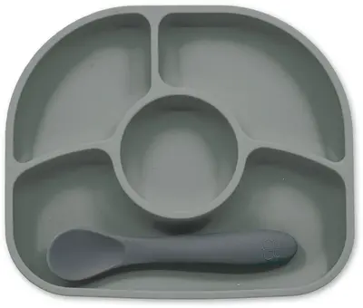 BBLÜV Yümi divided plate grey