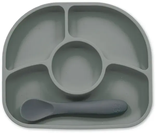 BBLÜV Yümi divided plate grey