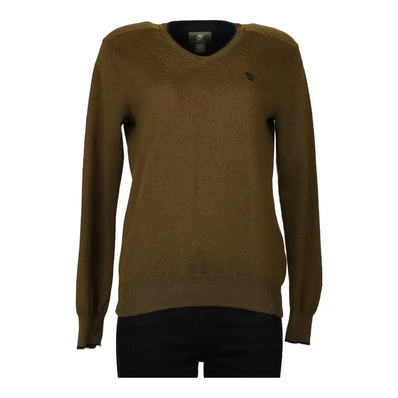 Timberland Jumper - Small Khaki Wool