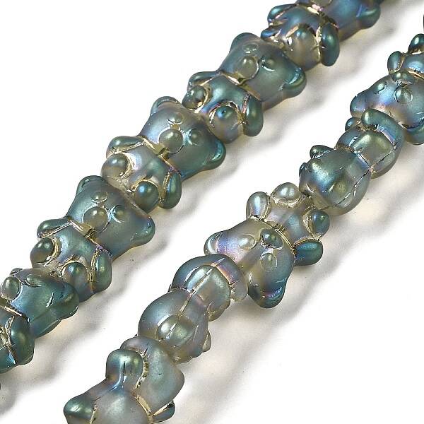 Electroplate Glass Beads Strands