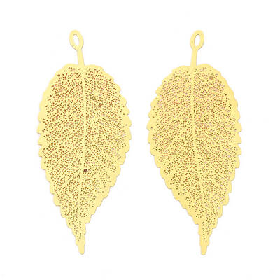 Brass Filigree Big Pendants