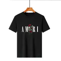 Retro Y2k T-shirt Cotton Soft Graphic Print Tees for Male Designer Luxury Short Sleeve Vintage O-neck Tops Summer Man Clothin...